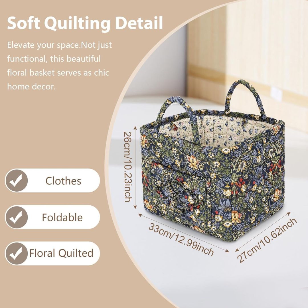 BohoNest™ Fabric Storage Basket