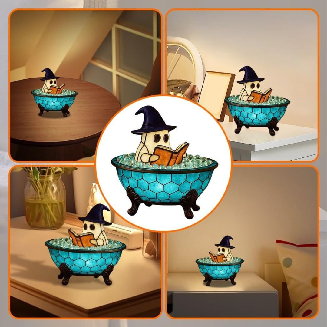 EerieGlow™ – Halloween Ghost Bubble Light