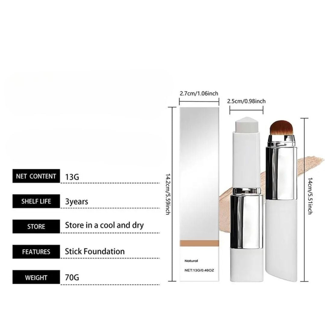 SilkBlend™ – Stick Foundation & Removable Brush Duo